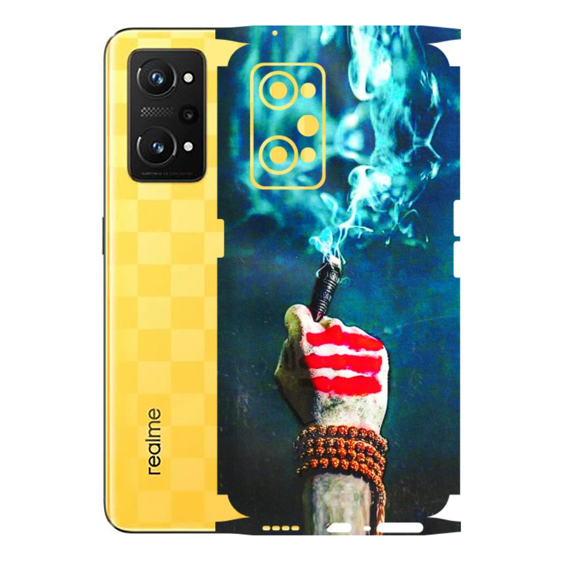 Realme Phone Skins (All Models) - Mahadev Bhakt - 3D Embossed Finish (L-146) Realme GT Neo 3T