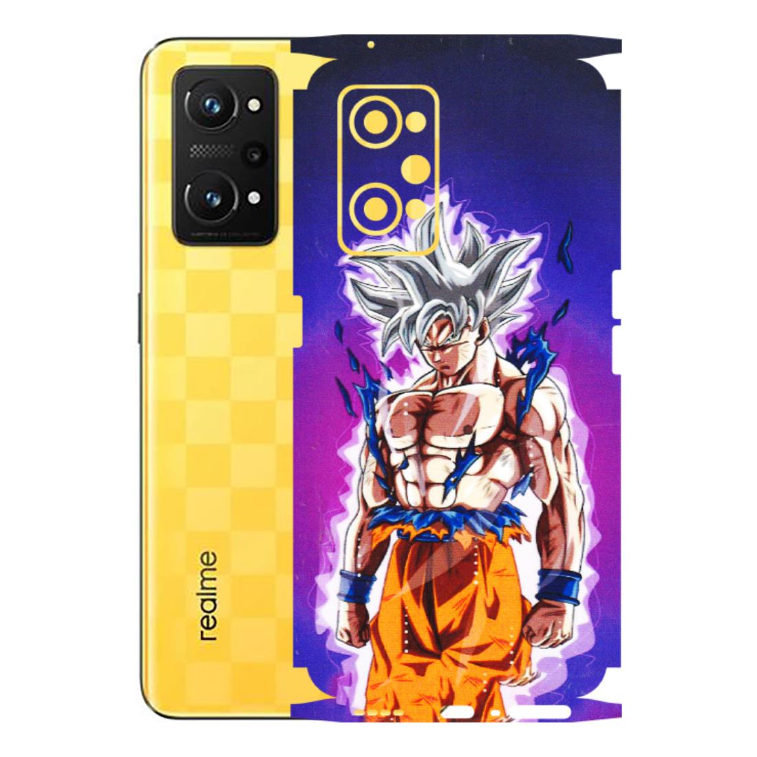 Realme Phone Skins (All Models) - Goku Purple Anime - 3D Embossed Finish (L-147) Realme GT Neo 3T