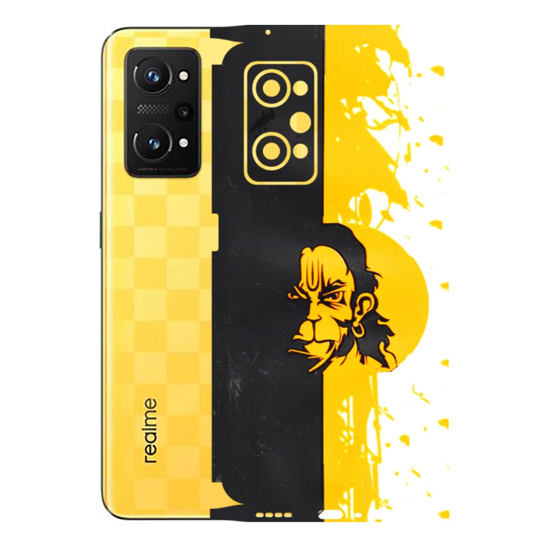 Realme Phone Skins (All Models) - Bajrangbali - 3D Embossed Finish (L-151) Realme GT Neo 3T