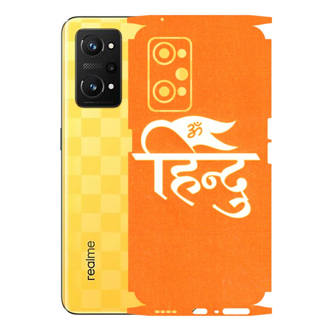 Realme Phone Skins (All Models) - Hindu Kesari - 3D Embossed Finish (L-154) Realme GT Neo 3T