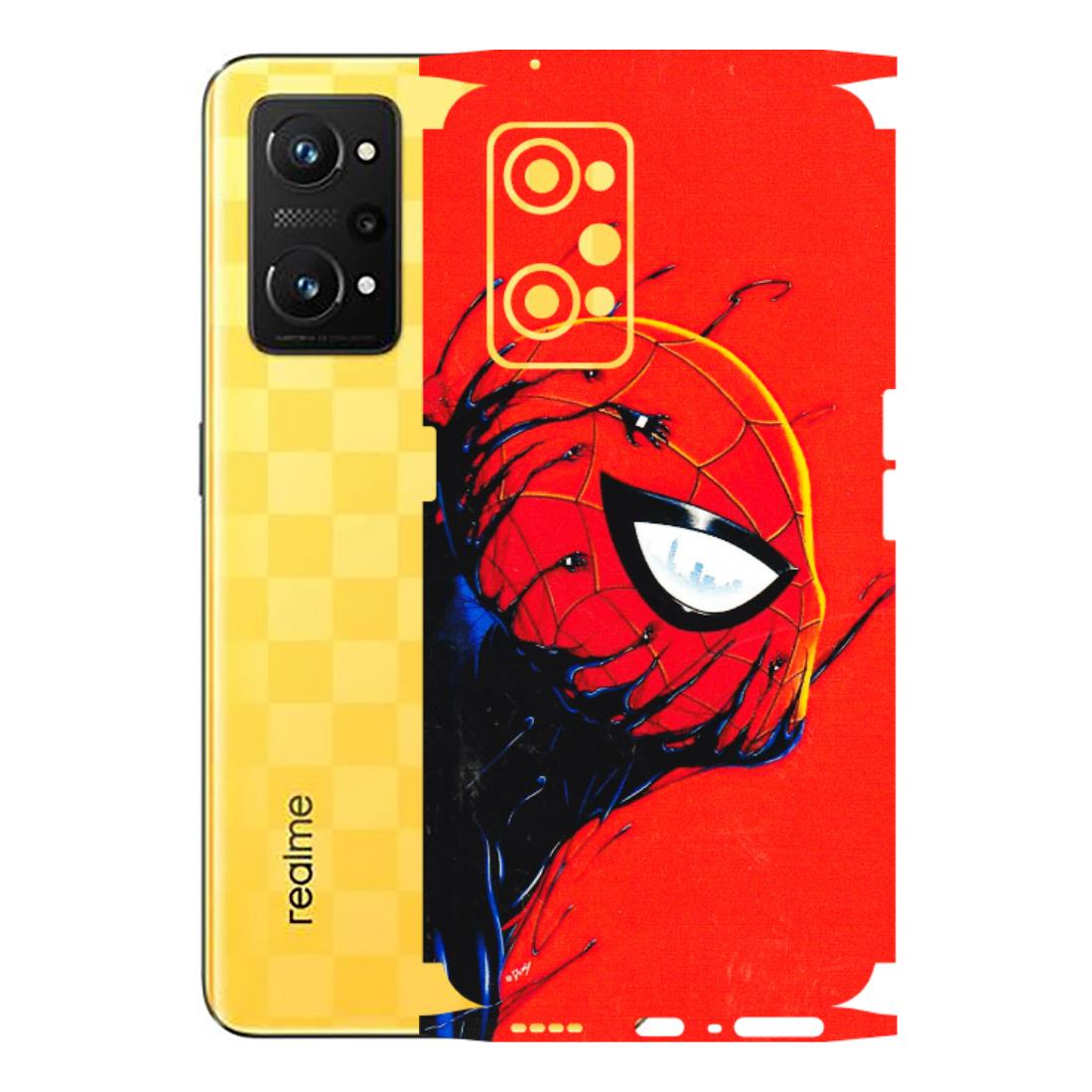 Realme Phone Skins (All Models) - Spiderman Face Venom - 3D Embossed Finish (L-165) Realme GT Neo 3T