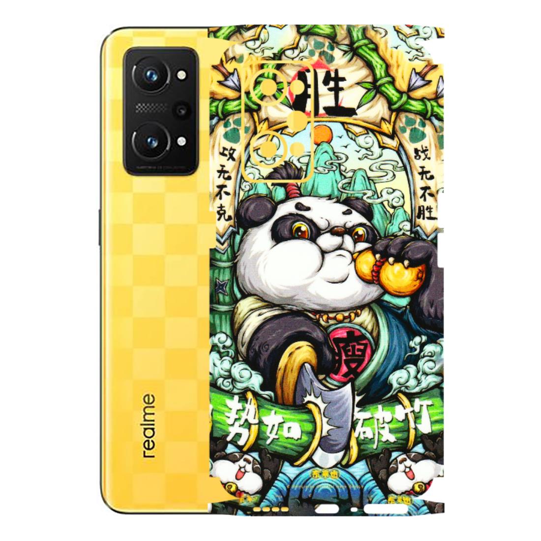 Realme Phone Skins (All Models) - Royal Rich Panda - 3D Embossed Finish (L-170) Realme GT Neo 3T