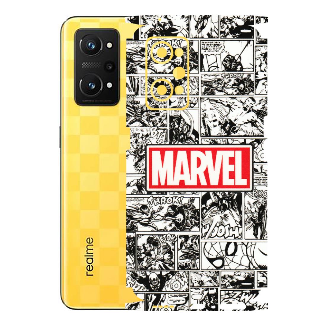 Realme Phone Skins (All Models) - Marvel Comic - 3D Embossed Finish (L-171) Realme GT Neo 3T