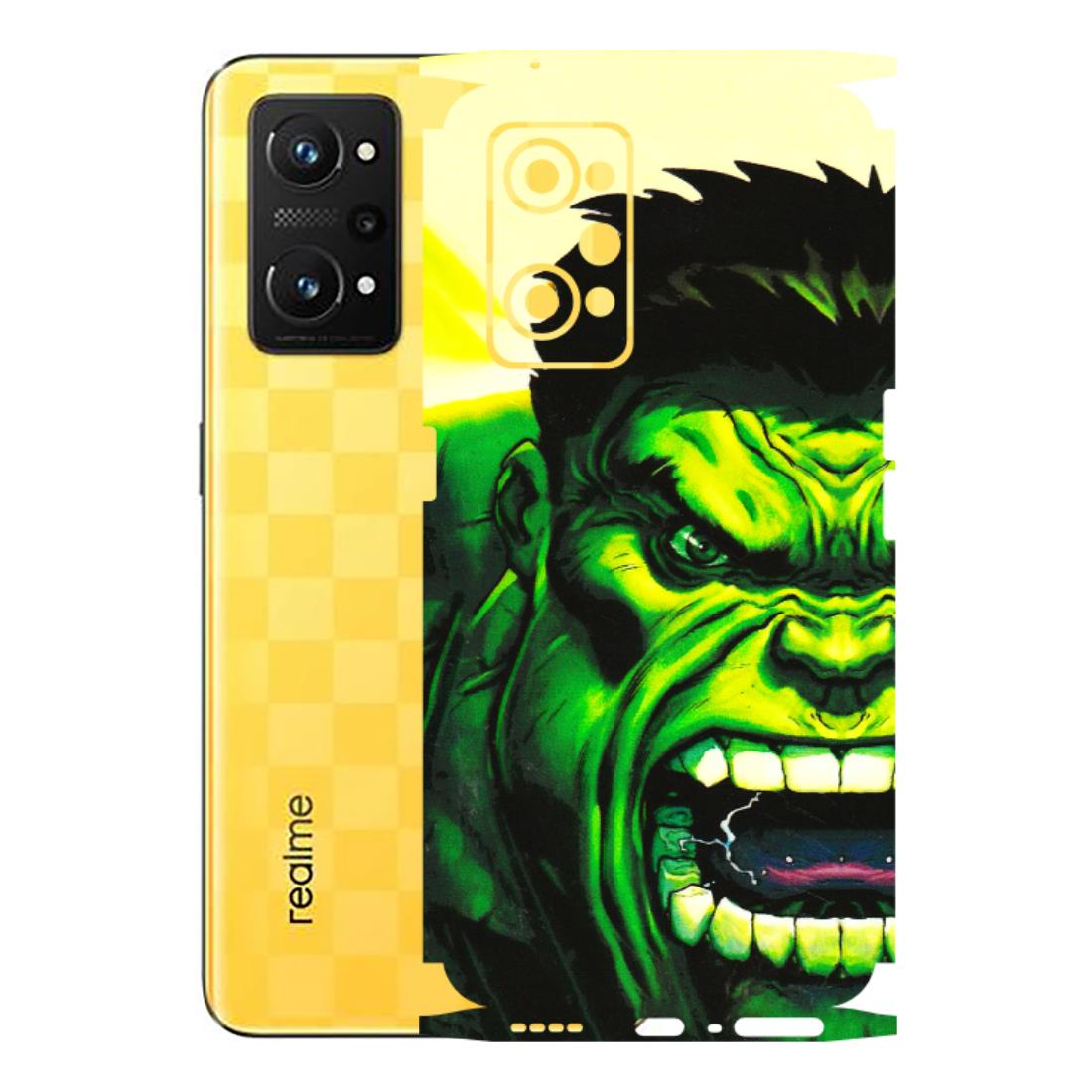Realme Phone Skins (All Models) - Hulk - 3D Embossed Finish (L-180) Realme GT Neo 3T