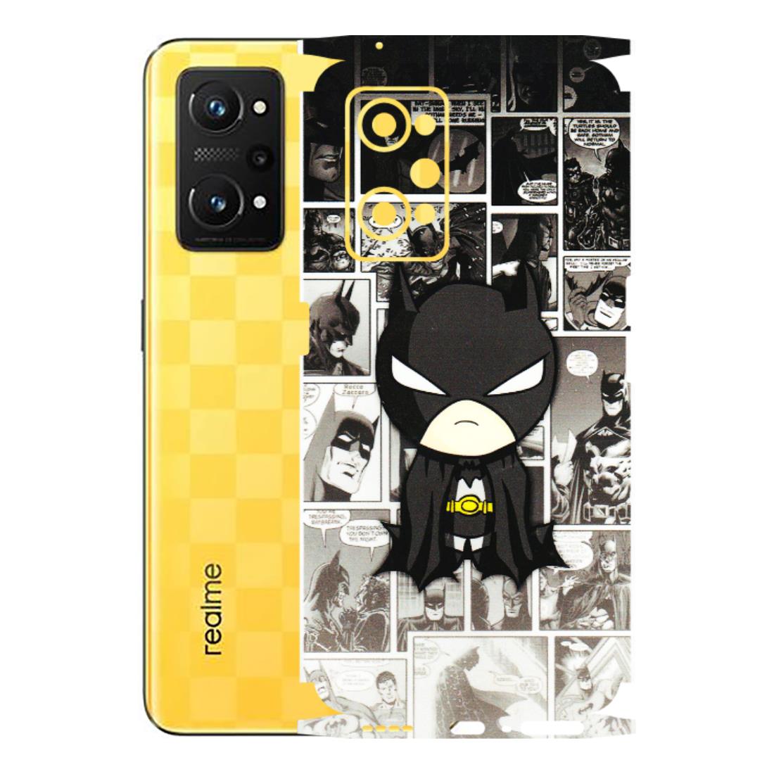 Realme Phone Skins (All Models) - Toon Batman - 3D Embossed Finish (L-182) Realme GT Neo 3T