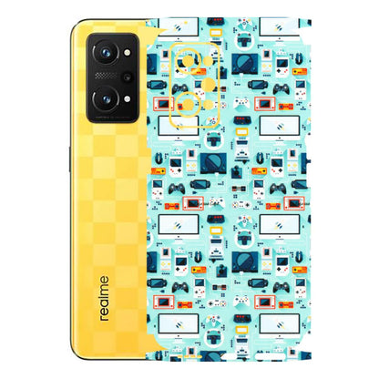 Realme Phone Skins (All Models) - Gadgets Doodle - 3D Embossed Finish (L-184) Realme GT Neo 3T