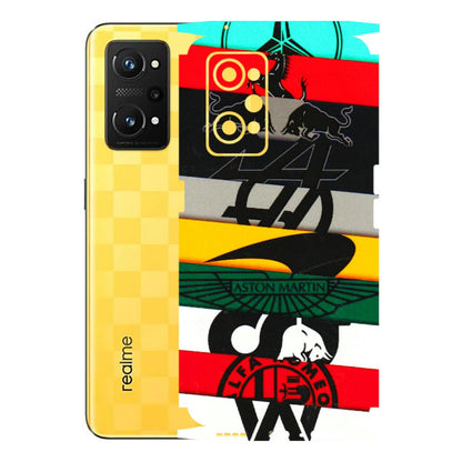 Realme Phone Skins (All Models) - Multi Designer Brands - 3D Embossed Finish (L-187) Realme GT Neo 3T