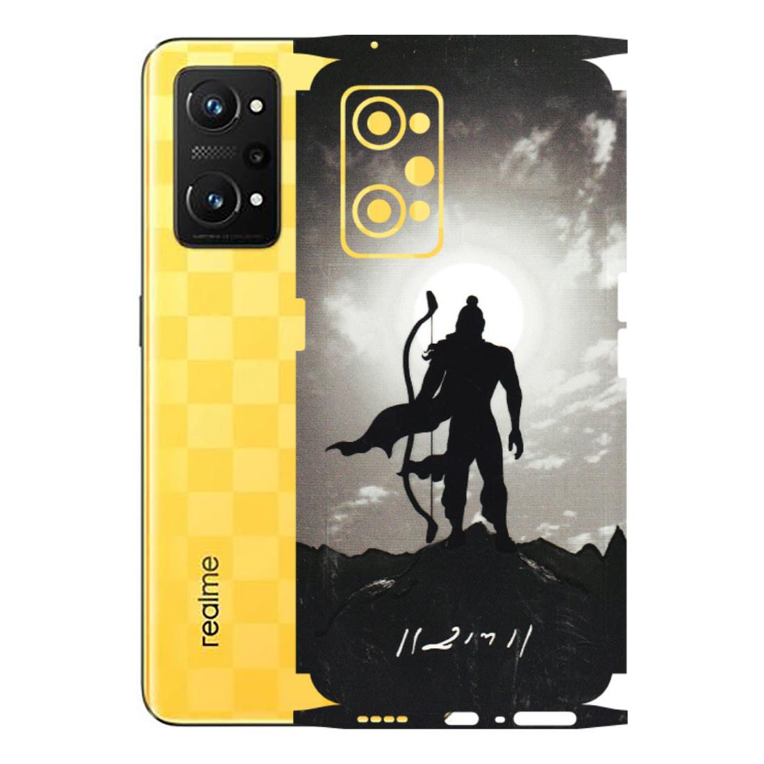 Realme Phone Skins (All Models) - Jai Siya Ram - 3D Embossed Finish (L-200) Realme GT Neo 3T
