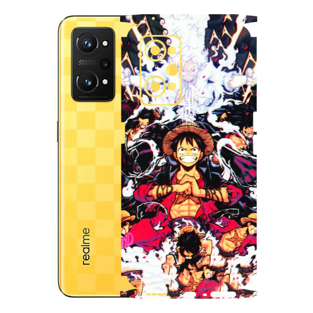 Realme Phone Skins (All Models) - Luffy Anime Character - 3D Embossed Finish (L-203) Realme GT Neo 3T