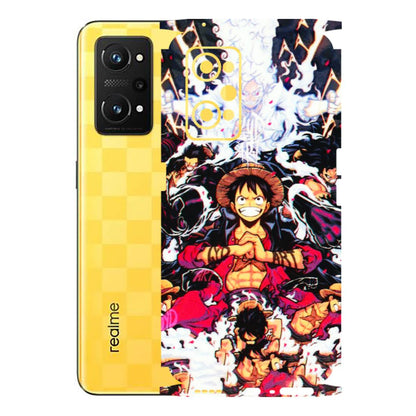 Realme Phone Skins (All Models) - Luffy Anime Character - 3D Embossed Finish (L-203) Realme GT Neo 3T