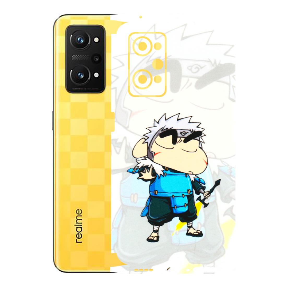 Realme Phone Skins (All Models) - Angry Young Shinchan - 3D Embossed Finish (L-226) Realme GT Neo 3T