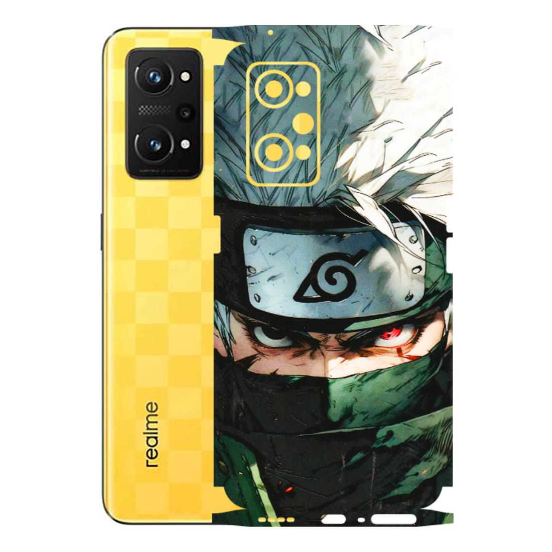 Realme Phone Skins (All Models) - Kakashi Red Eye Focus - 3D Embossed Finish (L-227) Realme GT Neo 3T