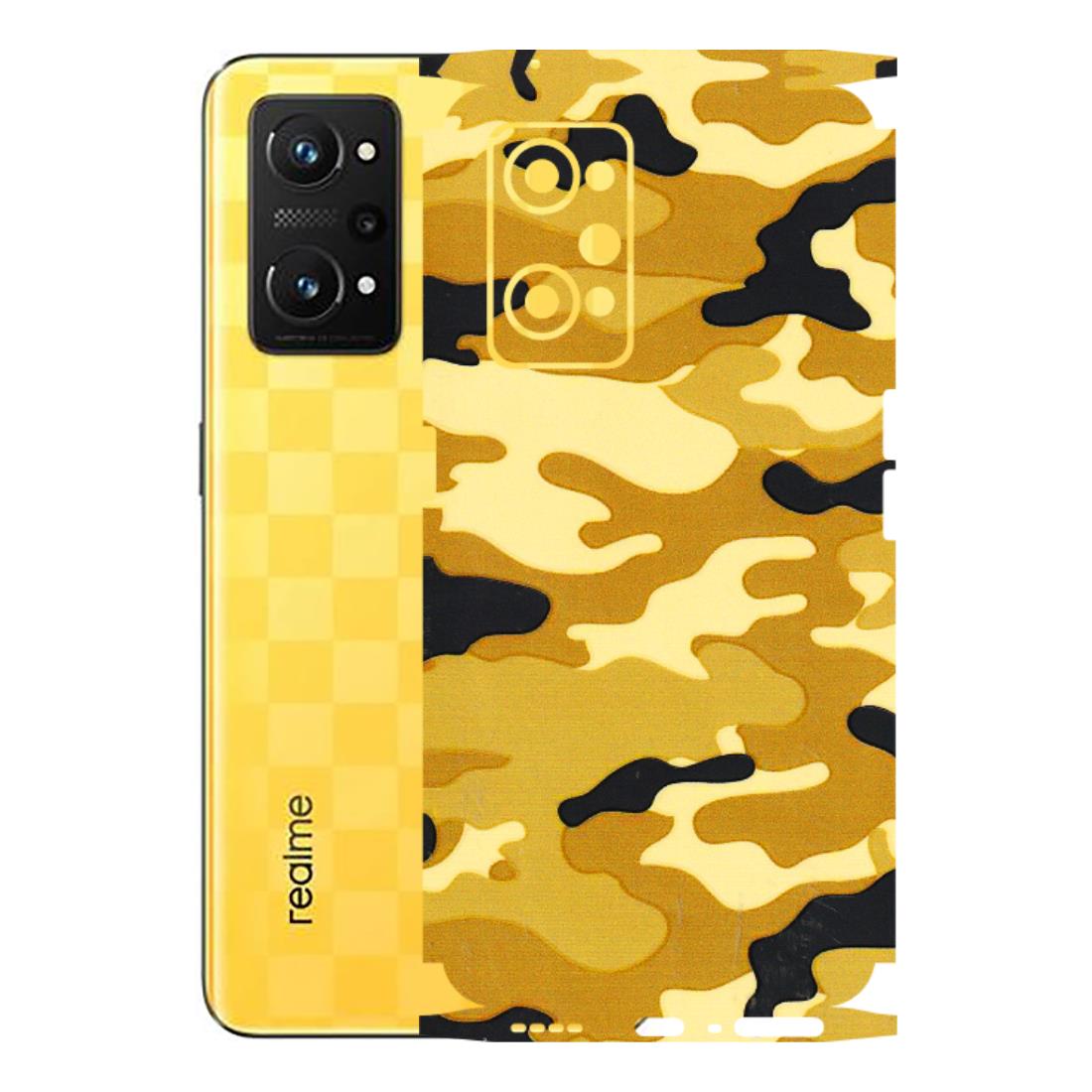 Realme Phone Skins (All Models) - Indian Camo - 3D Embossed Finish (L-228) Realme GT Neo 3T