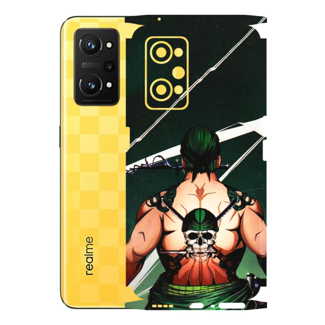 Realme Phone Skins (All Models) - Zoro Anime - 3D Embossed Finish (L-23) Realme GT Neo 3T