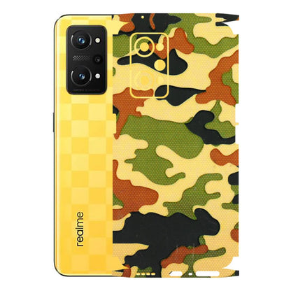 Realme Phone Skins (All Models) - Indian Military - 3D Embossed Finish (L-234) Realme GT Neo 3T