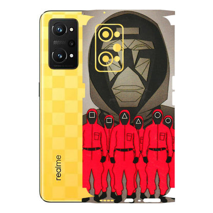 Realme Phone Skins (All Models) - Squid Game Hero - 3D Embossed Finish (L-245) Realme GT Neo 3T