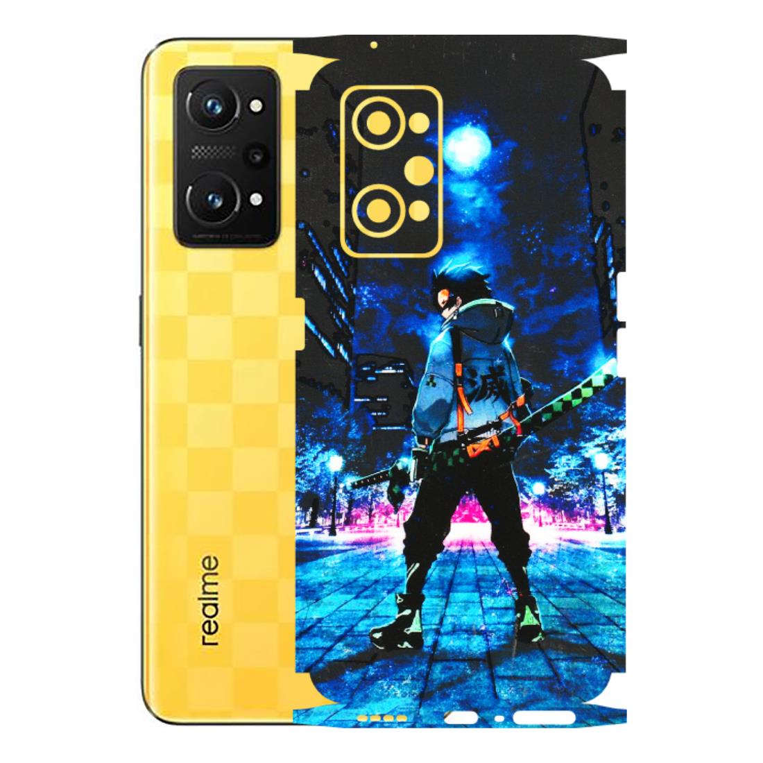 Realme Phone Skins (All Models) - Demon Slayer Sword - 3D Embossed Finish (L-247) Realme GT Neo 3T