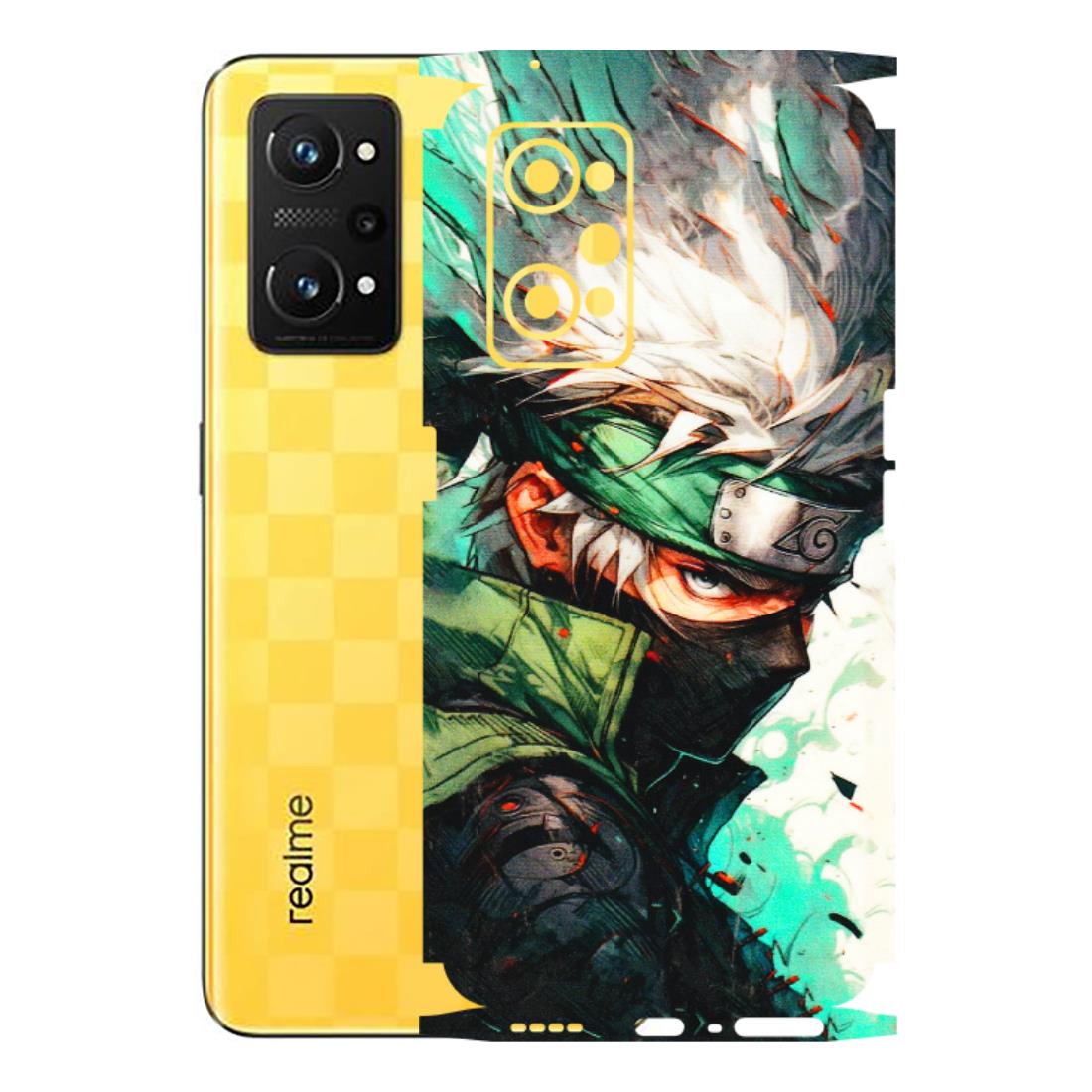 Realme Phone Skins (All Models) - Kakashi Side Profile - 3D Embossed Finish (L-249) Realme GT Neo 3T