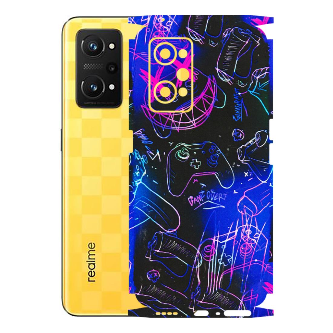 Realme Phone Skins (All Models) - Gamers Paradise - 3D Embossed Finish (L-258) Realme GT Neo 3T