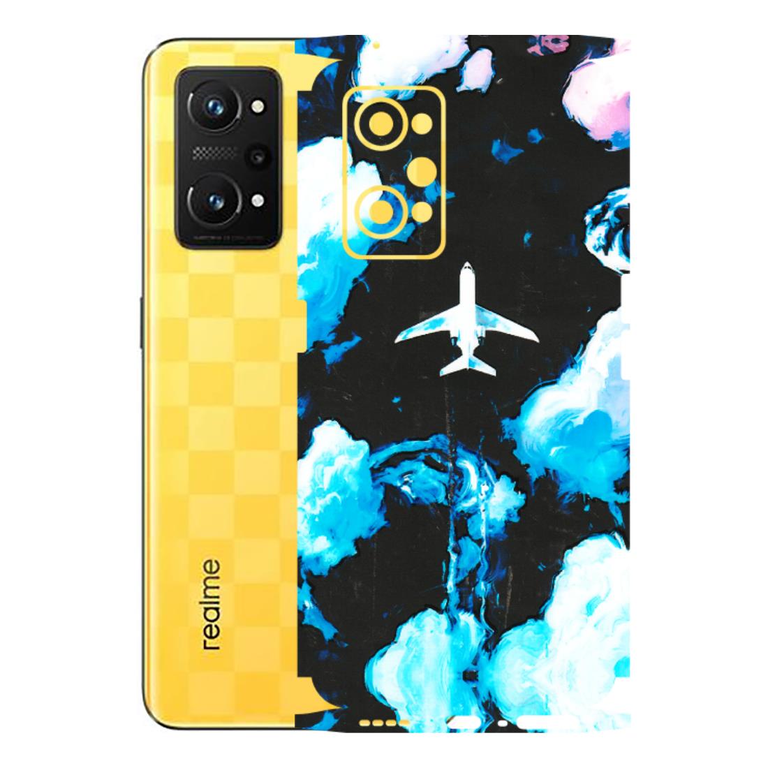 Realme Phone Skins (All Models) - Travel In Airline - 3D Embossed Finish (L-264) Realme GT Neo 3T