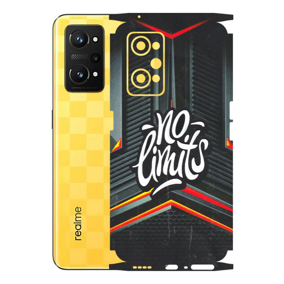 Realme Phone Skins (All Models) - No Limits - 3D Embossed Finish (L-286) Realme GT Neo 3T