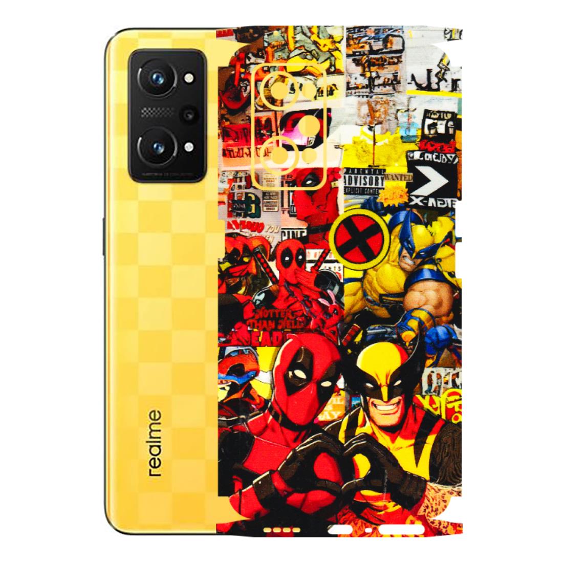 Realme Phone Skins (All Models) - Spidy Wolverine - 3D Embossed Finish (L-310) Realme GT Neo 3T