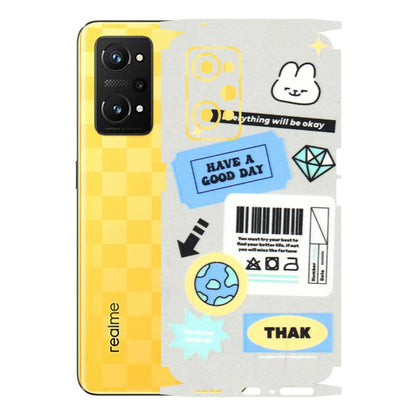 Realme Phone Skins (All Models) - Will Be Okay Design - 3D Embossed Finish (L-316) Realme GT Neo 3T