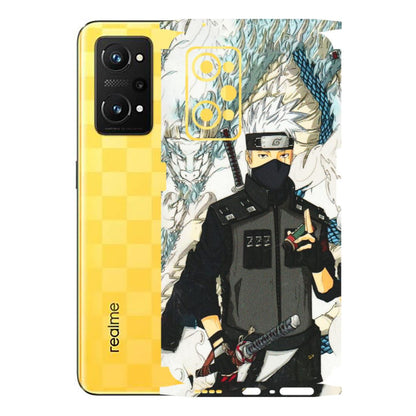 Realme Phone Skins (All Models) - Kakashi Hatake Naruto Anime - 3D Embossed Finish (L-46) Realme GT Neo 3T