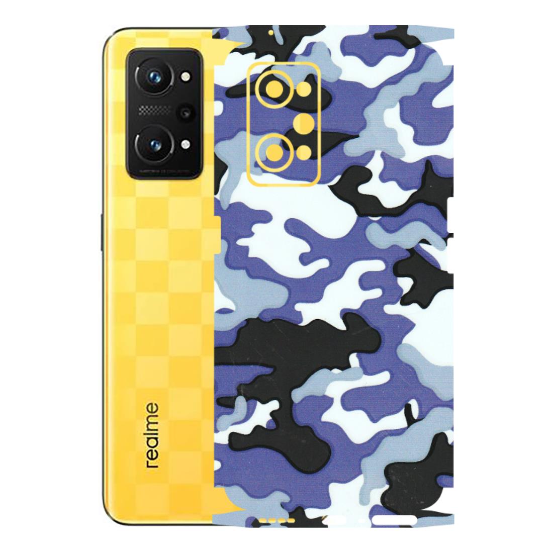 Realme Phone Skins (All Models) - Powerfull Military Camoflauge - 3D Embossed Finish (L-49) Realme GT Neo 3T