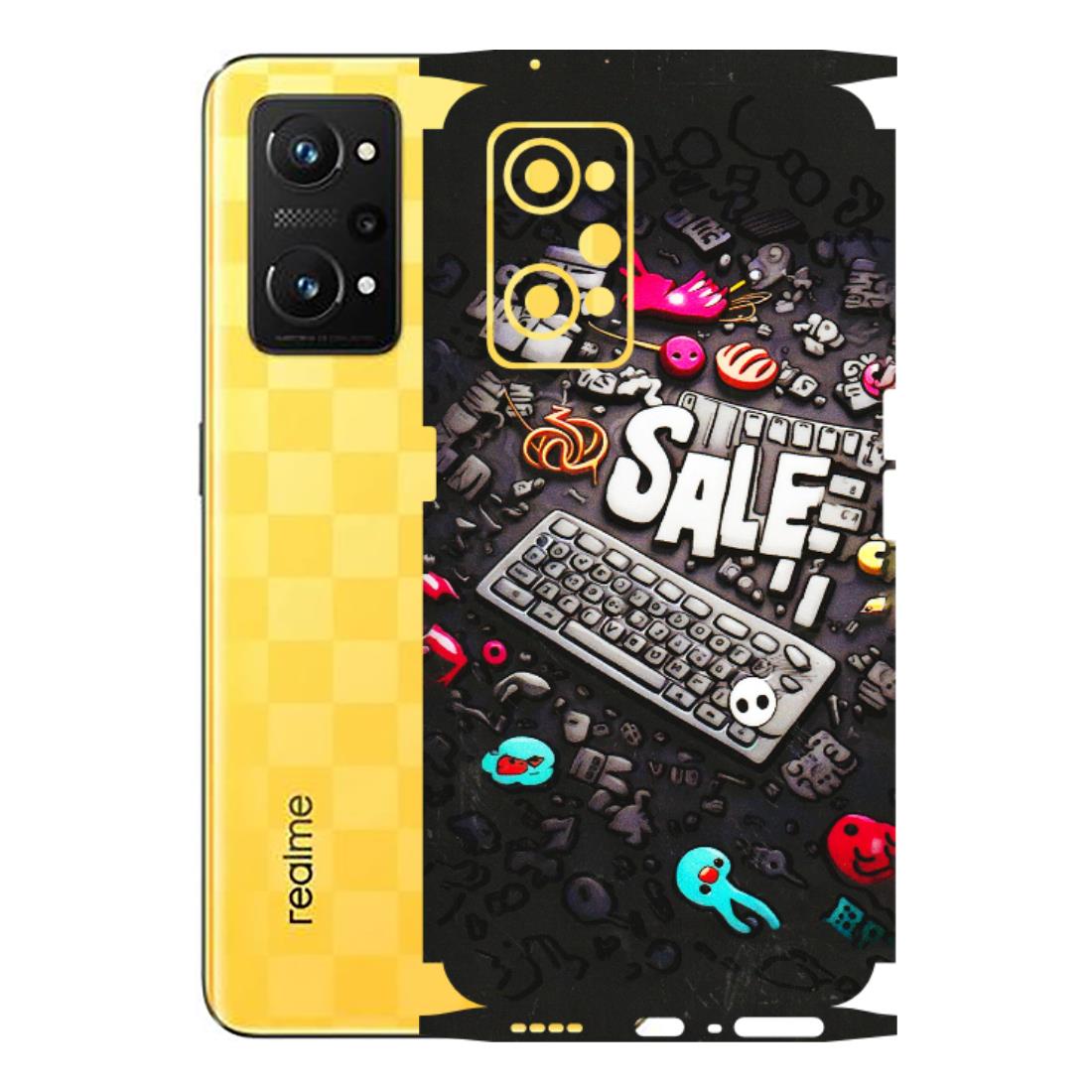 Realme Phone Skins (All Models) - Gadgets Sale - 3D Embossed Finish (L-50) Realme GT Neo 3T