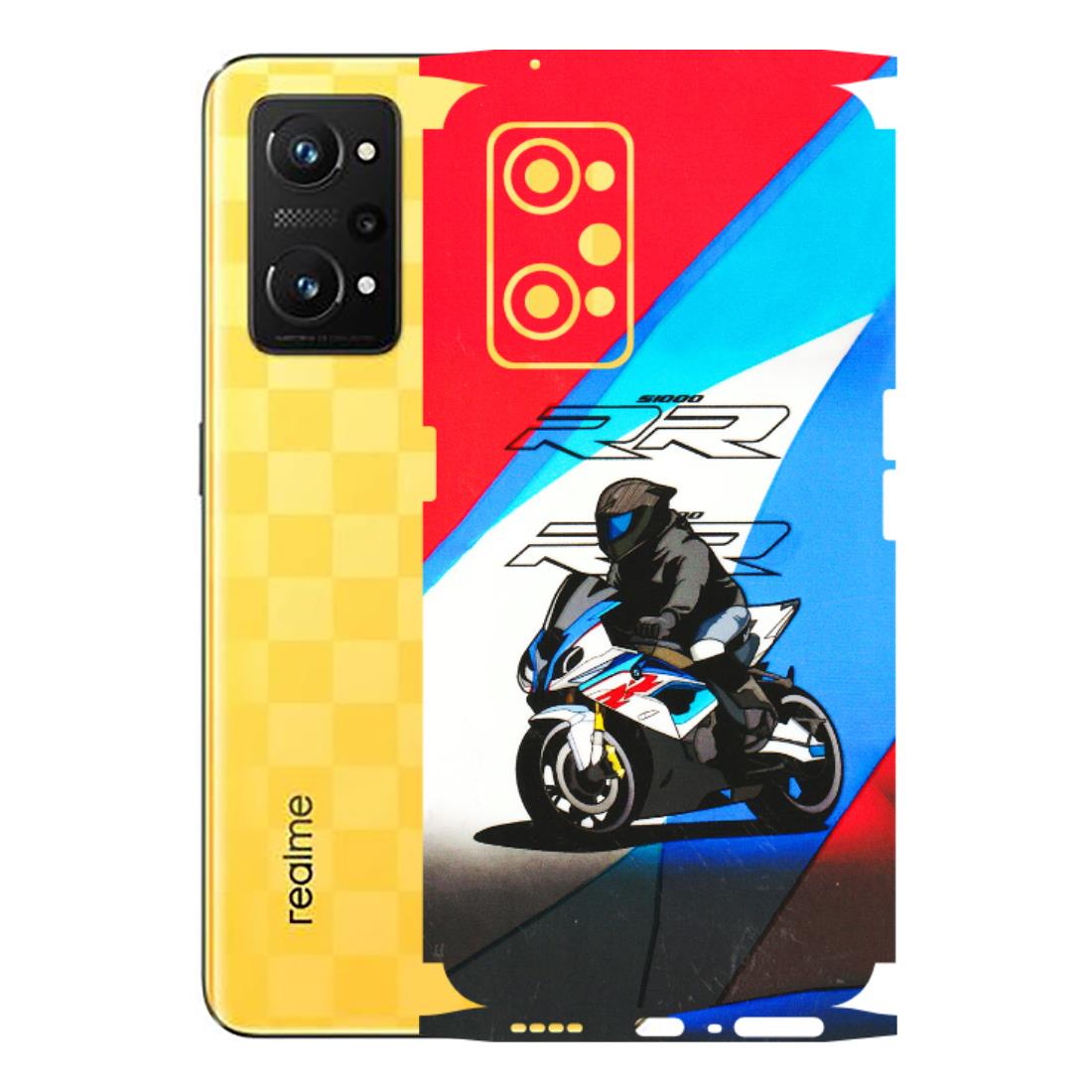 Realme Phone Skins (All Models) - Bikers Love - 3D Embossed Finish (L-58) Realme GT Neo 3T