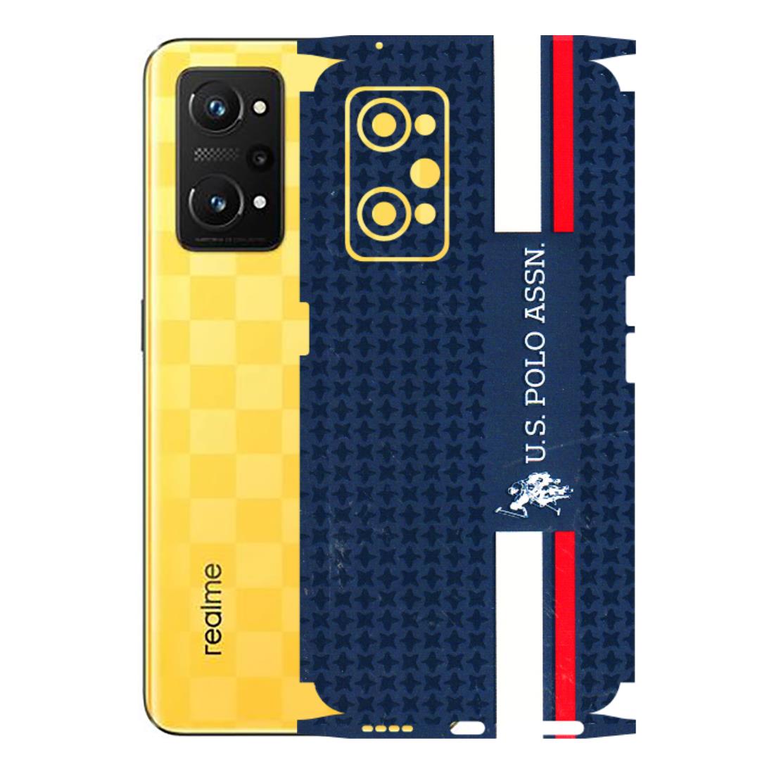 Realme Phone Skins (All Models) - US POLO Designer Brand - 3D Embossed Finish (L-65) Realme GT Neo 3T