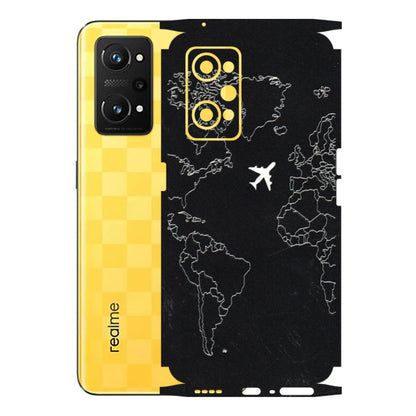 Realme Phone Skins (All Models) - Never Ending Travel - 3D Embossed Finish (L-79) Realme GT Neo 3T