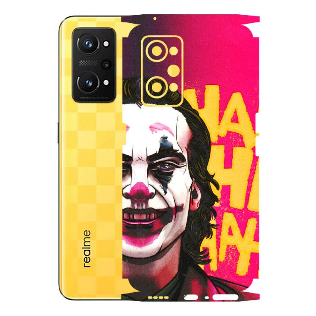 Realme Phone Skins (All Models) - Joker Evil Laugh - 3D Embossed Finish (L-97) Realme GT Neo 3T