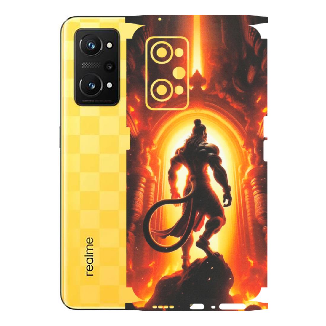 Realme Phone Skins (All Models) - HanumanJi - Matte Finish (M-06) Realme GT Neo 3T