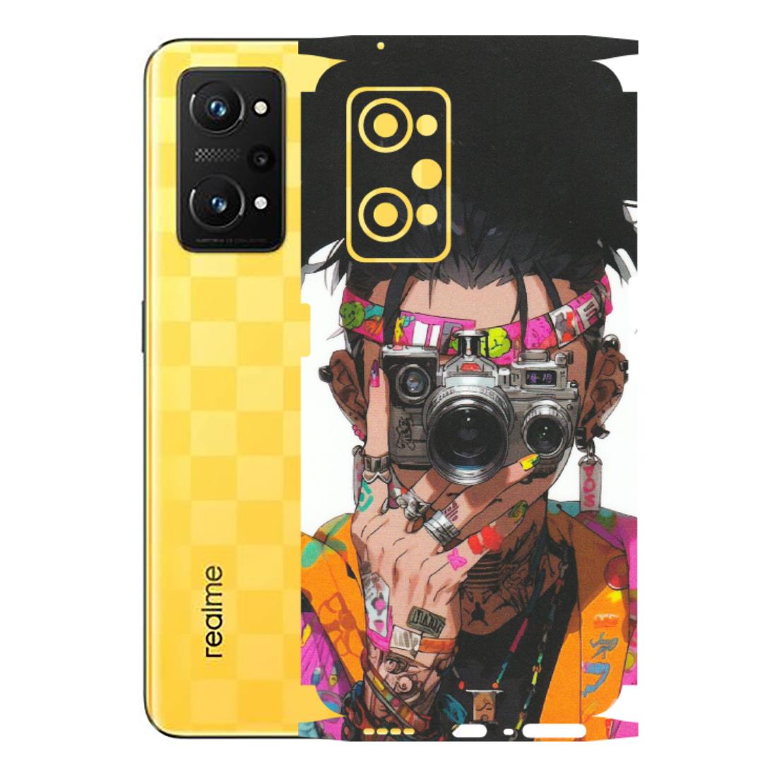 Realme Phone Skins (All Models) - Camera Lover Girl - Matte Finish (M-09) Realme GT Neo 3T