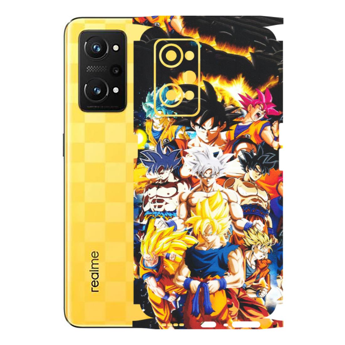Realme Phone Skins (All Models) - Ultimate Dragon Ball Z - Matte Finish (M-100) Realme GT Neo 3T
