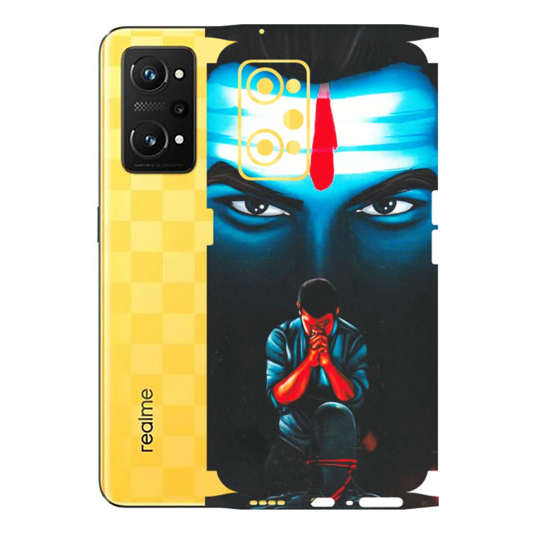 Realme Phone Skins (All Models) - Mahakal Bhakt - Matte Finish (M-112) Realme GT Neo 3T