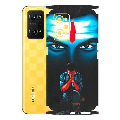 Realme Phone Skins (All Models) - Mahakal Bhakt - Matte Finish (M-112) Realme GT Neo 3T