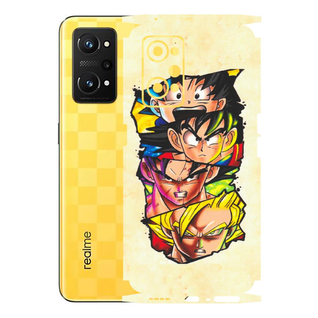 Realme Phone Skins (All Models) - Angry Multi Anime - Matte Finish (M-113) Realme GT Neo 3T