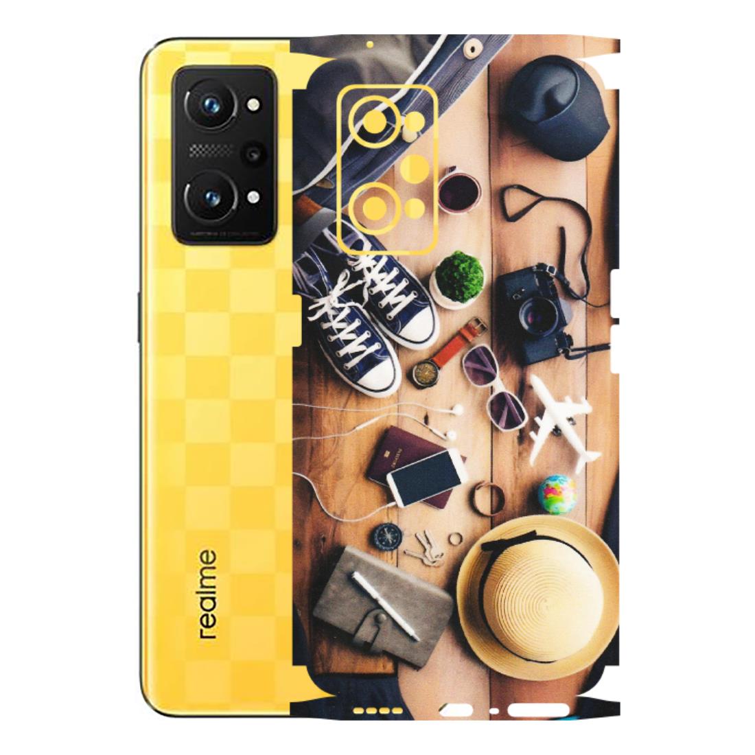 Realme Phone Skins (All Models) - Travel Wanderlust - Matte Finish (M-133) Realme GT Neo 3T