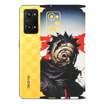 Realme Phone Skins (All Models) - Obito Uchiha Cool Anime - Matte Finish (M-134) Realme GT Neo 3T