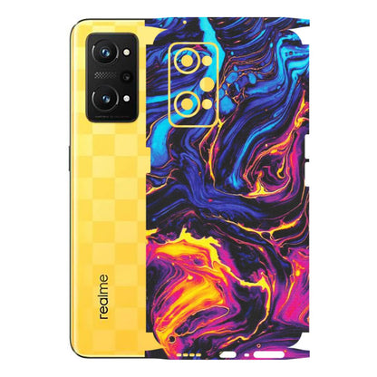 Realme Phone Skins (All Models) - Abstract Paint Classy - Matte Finish (M-15) Realme GT Neo 3T