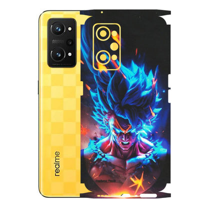 Realme Phone Skins (All Models) - Angry Goku Dragon Ball Anime - Matte Finish (M-150) Realme GT Neo 3T