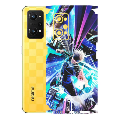Realme Phone Skins (All Models) - Manga Action Jujustu Kaisen Anime - Matte Finish (M-155) Realme GT Neo 3T