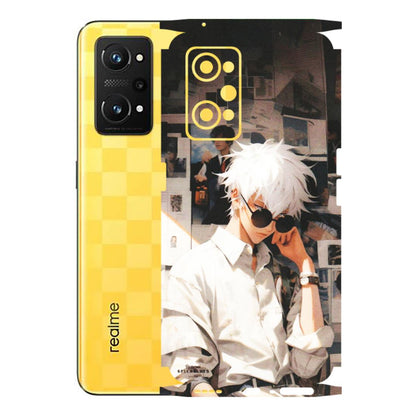 Realme Phone Skins (All Models) - Gojo Satoru Jujustu Kaisen Anime - Matte Finish (M-156) Realme GT Neo 3T