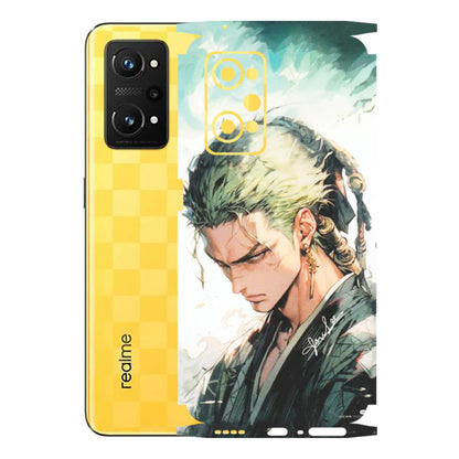 Realme Phone Skins (All Models) - Pirate Hunter One Piece Anime - Matte Finish (M-157) Realme GT Neo 3T