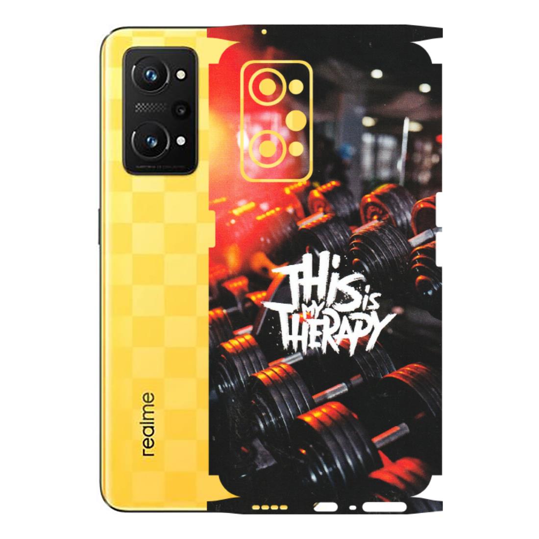Realme Phone Skins (All Models) - GYM Lover Therapy - Matte Finish (M-160) Realme GT Neo 3T