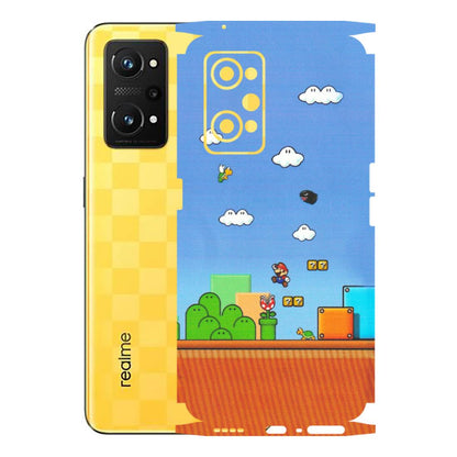 Realme Phone Skins (All Models) - Mario Game Scene - Matte Finish (M-24) Realme GT Neo 3T