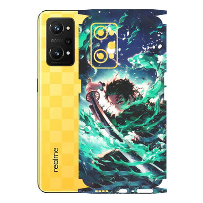 Realme Phone Skins (All Models) - Sword Fighter Anime - Matte Finish (M-29) Realme GT Neo 3T